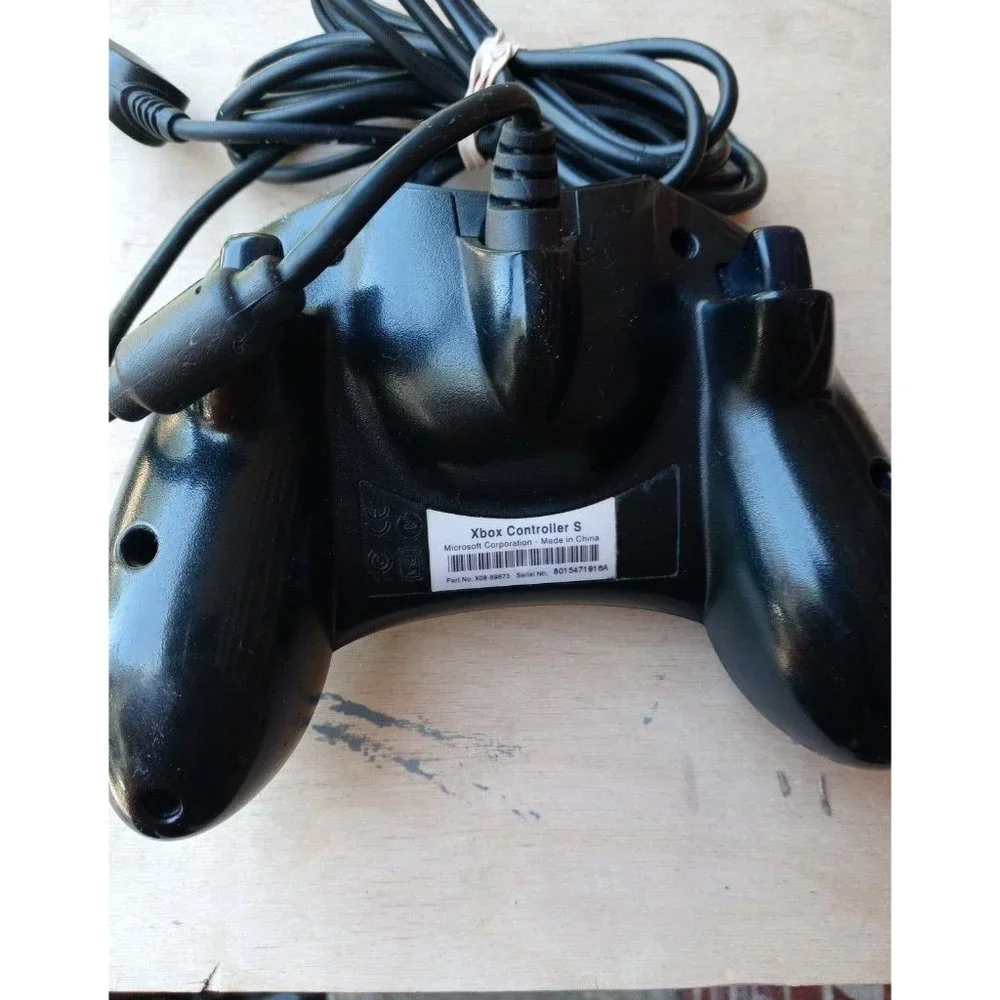 Original XBox Controller Black Model  no. X08-69873
